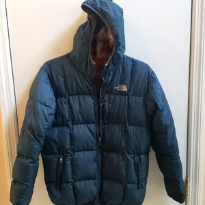 The North Face reversible down jacket